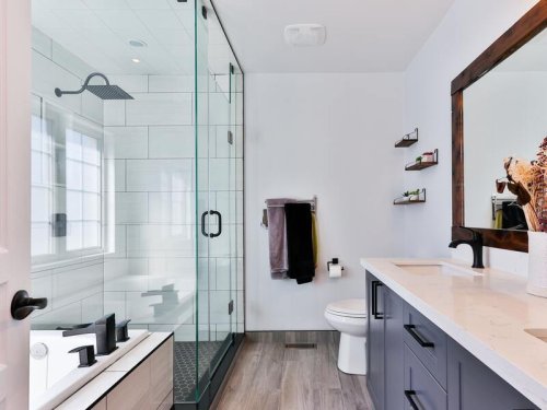 Conception salle de bain moderne à Houilles (78)